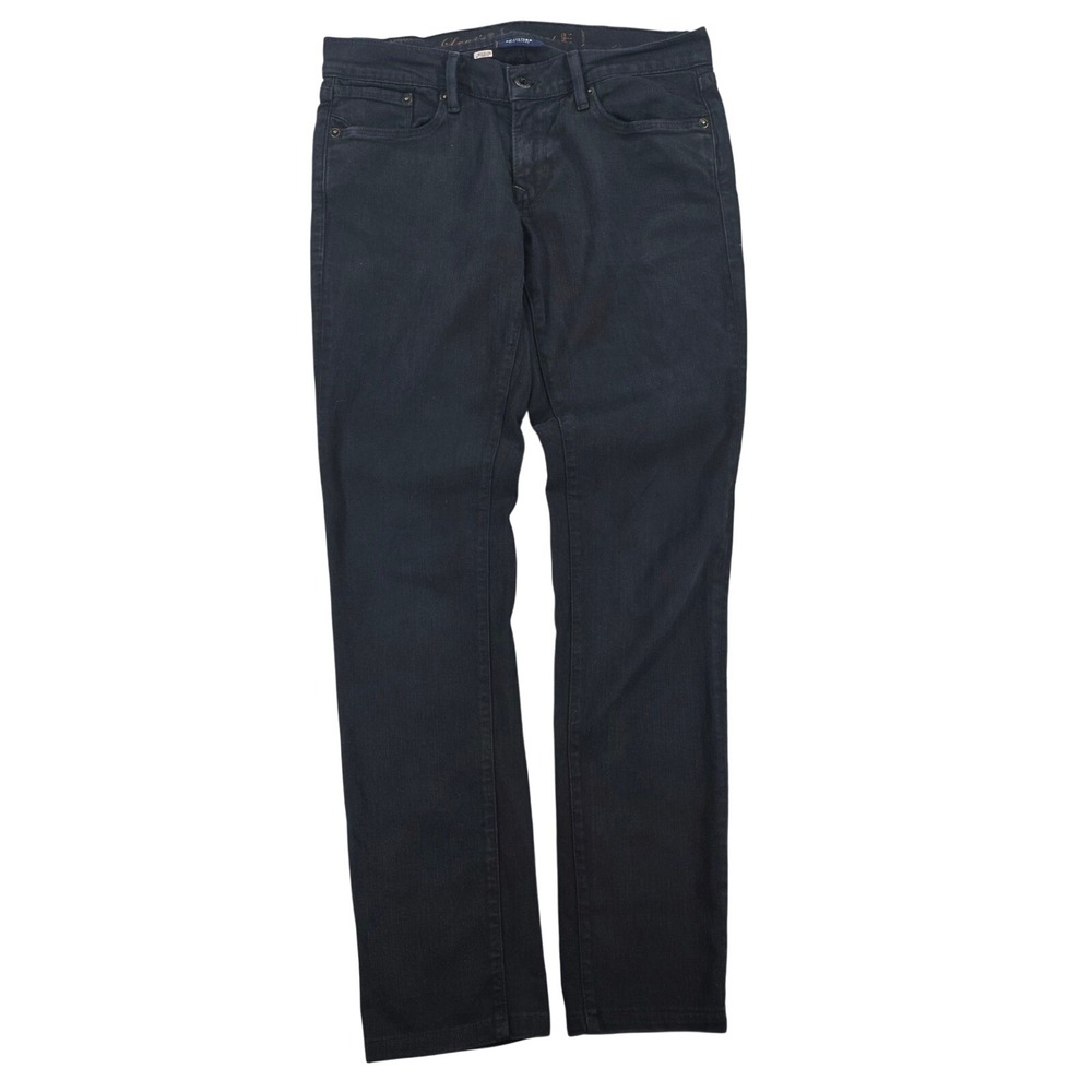 Levis Capital E Skimmer Low Skinny Jeans Dark Wash W28 Women Made in USA Denim